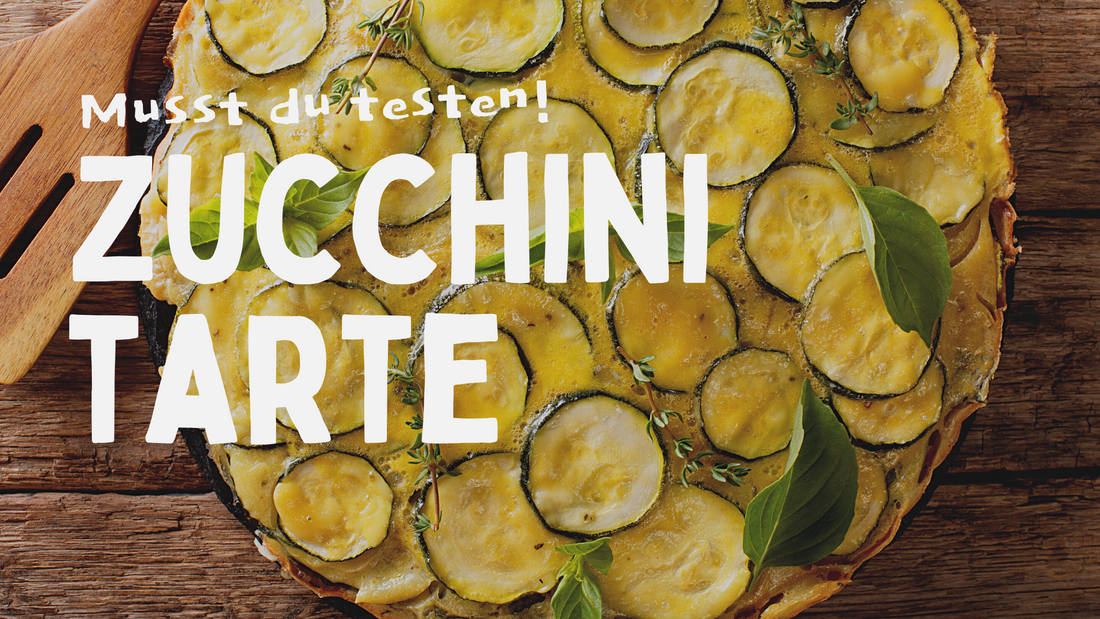 Scarpaccia-Zucchini-Tarte - Vegan, schnell & einfach!